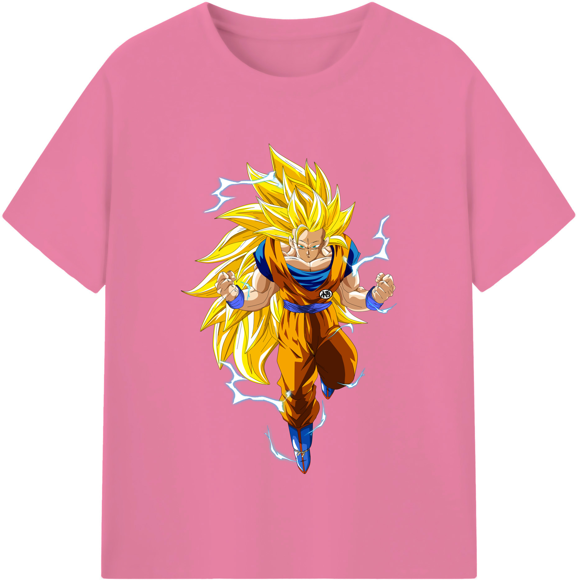 （画像用） ドラゴンボール 孫悟空（そん ごくう）Son Goku カカロット DRAGON BALL Kakarotto 綿100％半袖Tシャツ（フロントプリント）